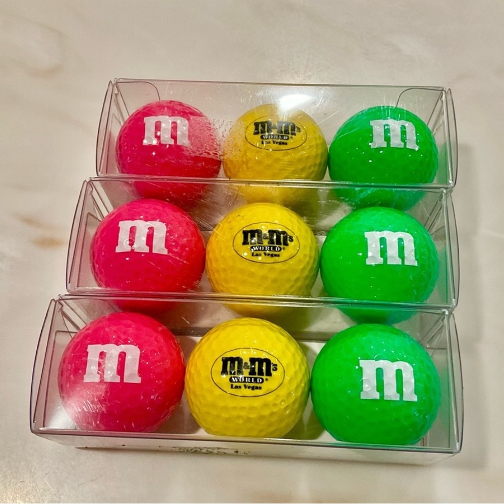 M&M'S Vibrant Golf Ball Collection